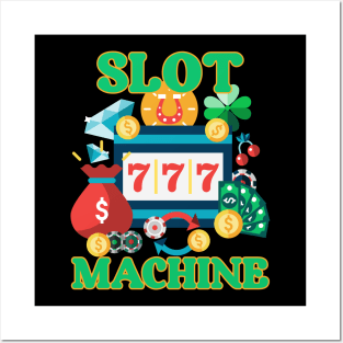 Slot Machine Lucky Victory Posters and Art